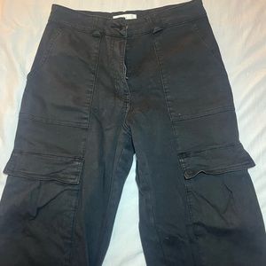 Women’s H&M Black Cargo Pants Size 2